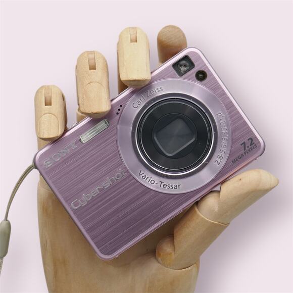 Sony Cyber-shot DSC-W120 Digital Camera | 7.2MP | Pink - Picture 1 of 5